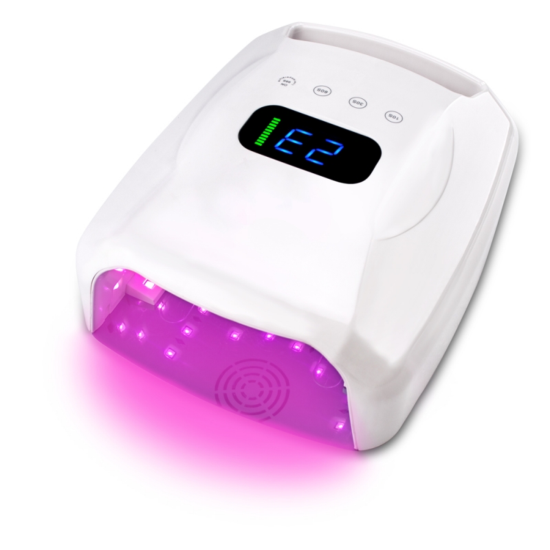 New High Power 96W RED light Cordless LED UV Nail Lamp