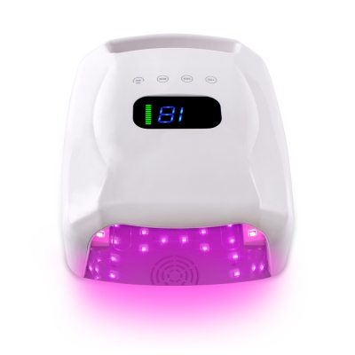 New High Power 96W RED light Cordless LED UV Nail Lamp