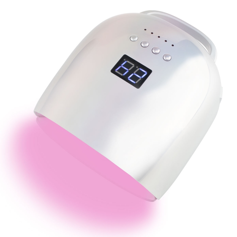 Magic Bright Silver Color 86W RED light Cordless LED UV Nail Lamp