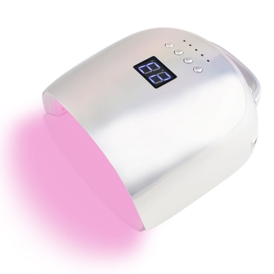 Magic Bright Silver Color 86W RED light Cordless LED UV Nail Lamp