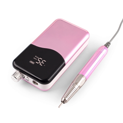 Unicorn Pink Color Portable And Desktop Brushless Nail Drill Machine 35.000RPM